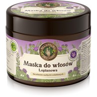 RECEPTURY ZIELARKI  MASKA DO WŁOSÓW 300ML ŁOPIAN SUCHE,OSŁABIONE