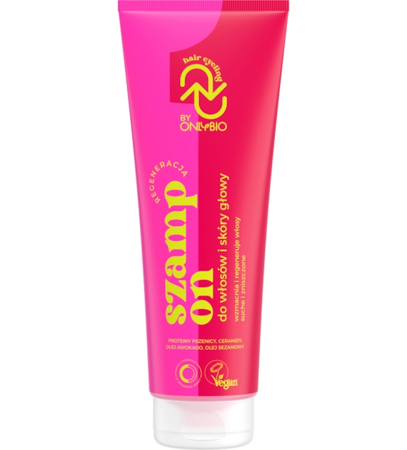 OnlyBio Hair Cycling REGENERACJA Szampon do włosów i skóry głowy 250ml   -  PROMOCJA