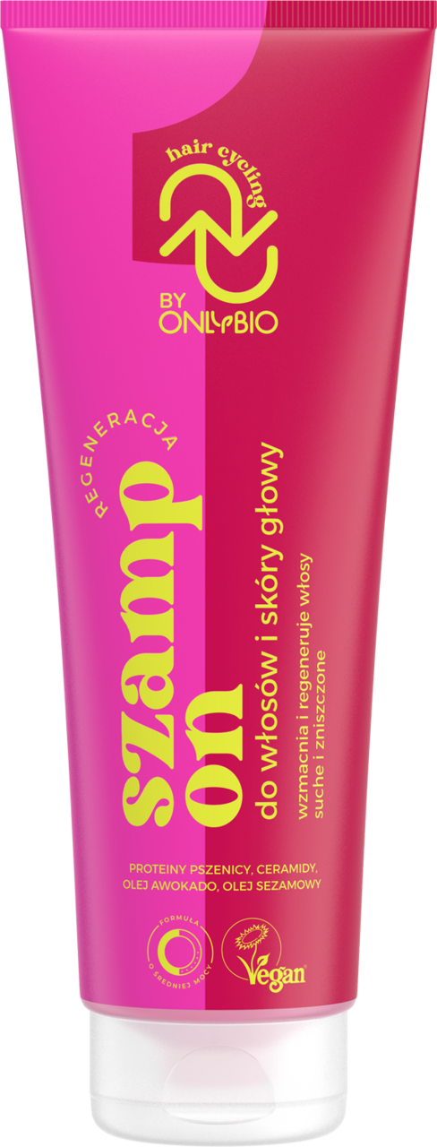 ONLYBIO  HAIR in Cycling  REGENERACJA Szampon do włosów i skóry głowy 250ml