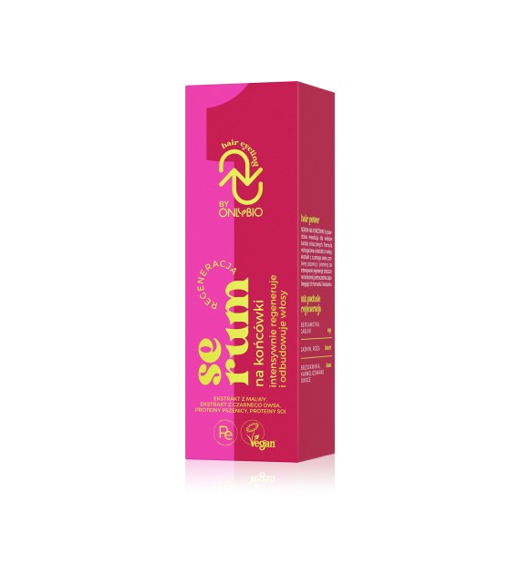 OnlyBio Hair Cycling REGENERACJA Serum na końcówki 70ml   -  PROMOCJA
