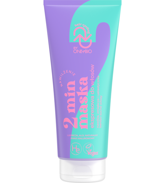 OnlyBio Hair Cycling NAWILŻENIE 2 min maska ekspresowa do włosów 200ml   -  PROMOCJA