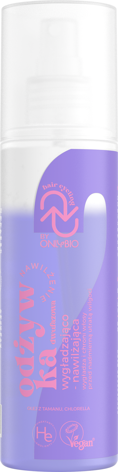 ONLYBIO  HAIR in Cycling  NAWILŻENIE  Odżywka dwufazowa wygładzająco-nawilżająca 200ml