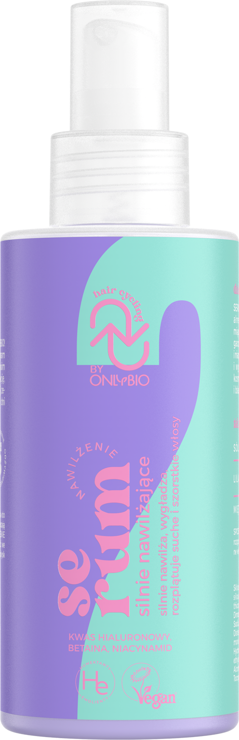 ONLYBIO  HAIR in Cycling  NAWILŻENIE  Serum silnie nawilżające na końcówki 70ml