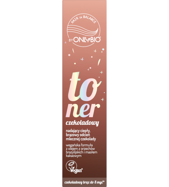 OnlyBio Hair in Balance Toner czekoladowy 100ml   -  PROMOCJA*