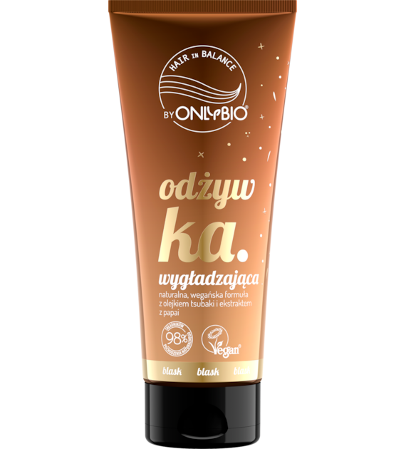 OnlyBio Hair in Balance BLASK Odżywka wygładzająca  200 ml -  PROMOCJA