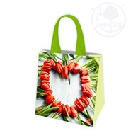 GAM Torba ekologiczna TULIPANY W SERDUSZKU rozmiar 34x34x22 /minimum 25 sztuk/