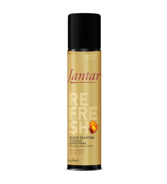 Jantar Suchy szampon z esencją bursztynową do każdego rodzaju włosów, 180 ml