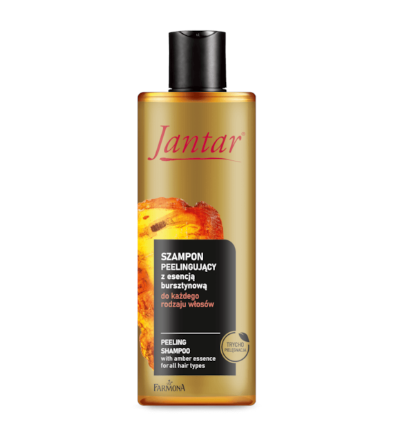 Jantar Szampon peelingujący z esencją bursztynową, 300 ml