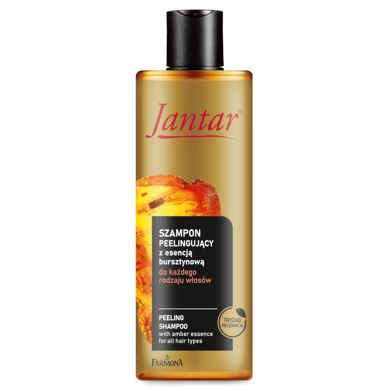 Jantar Szampon peelingujący z esencją bursztynową, 300 ml
