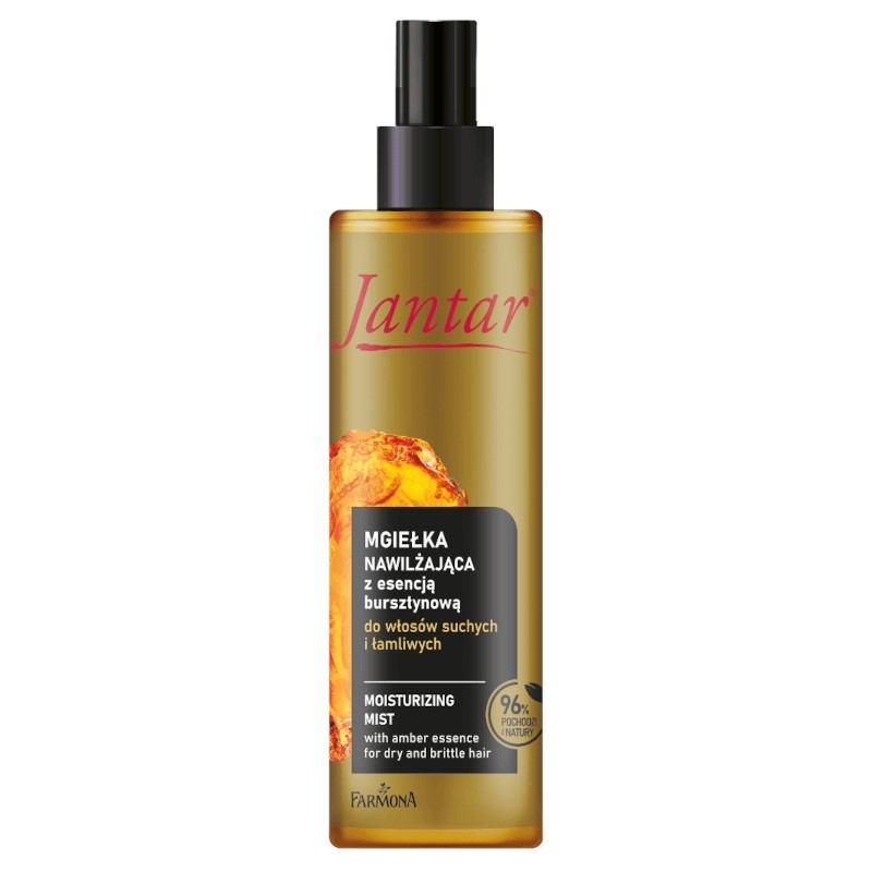 Jantar Mgiełka nawilżająca z esencją bursztynową do włosów suchych i łamliwych 200ml