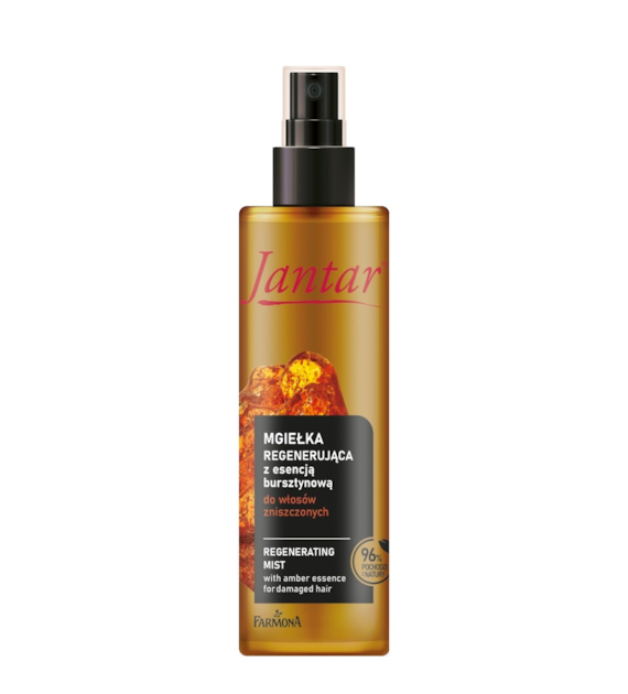 Jantar Mgiełka regenerująca z esencją bursztynową do włosów zniszczonych, 200 ml