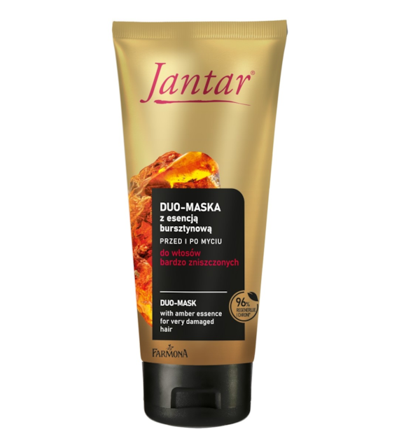 Jantar Duo-maska z esencją bursztynową do włosów bardzo zniszczonych, 200 ml