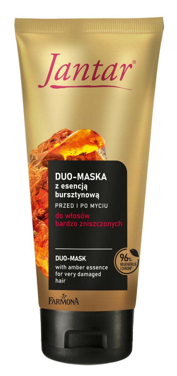 Jantar Duo-maska  do włosów bardzo zniszczonych, 200 ml