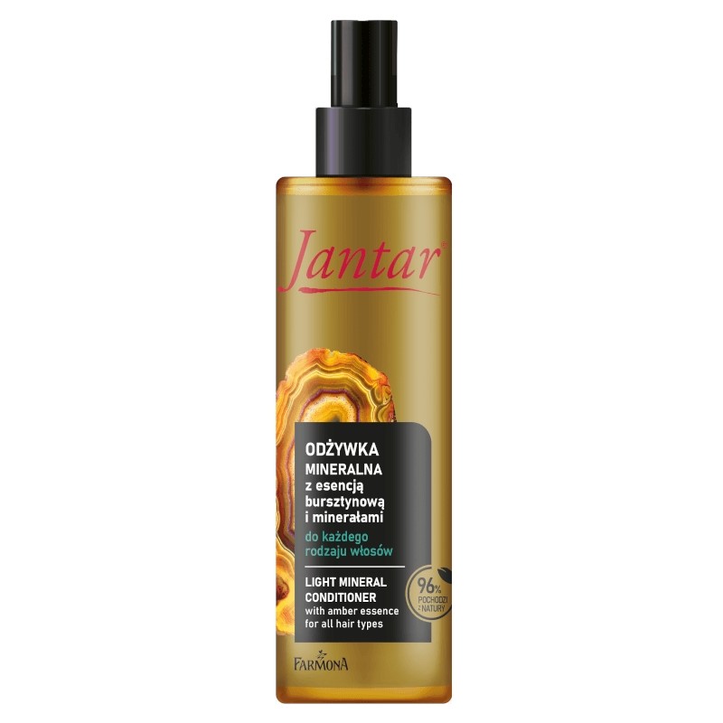 Jantar Odżywka mineralna z esencją bursztynową i minerałami, 200 ml