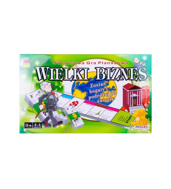 GRA  FINANSOWA GRA PLANSZOWA WIELKI BIZNES