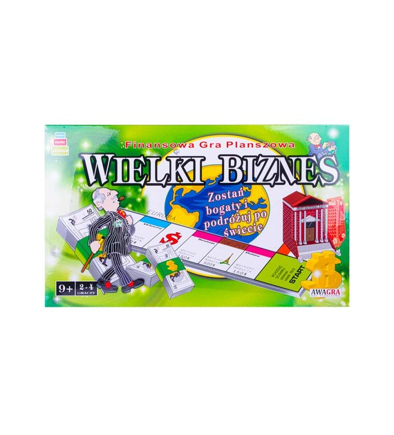 GRA  FINANSOWA GRA PLANSZOWA WIELKI BIZNES