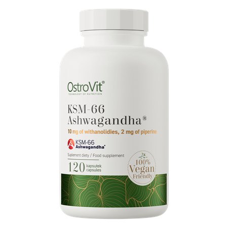 OstroVit  KSM-66 Ashwagandha® VEGE 120 caps