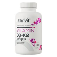OstroVit  Vitamin D3 + K2 softgels 90 caps