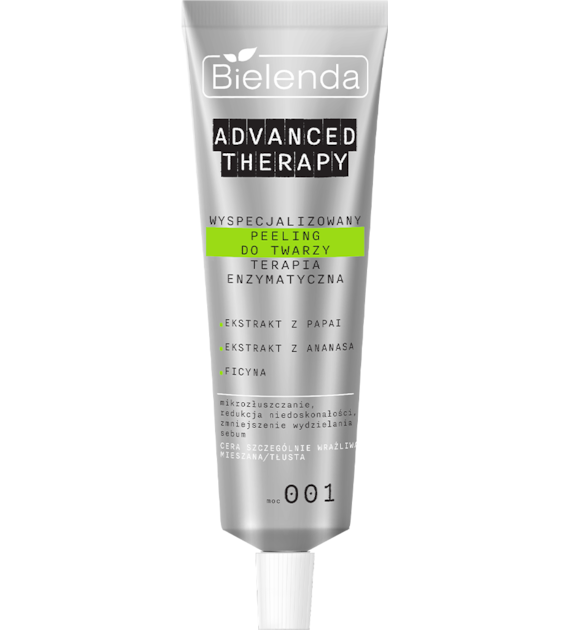 ADVANCED THERAPY Wyspecjalizowany peeling do twarzy terapia enzymatyczna - 001, 30 ml