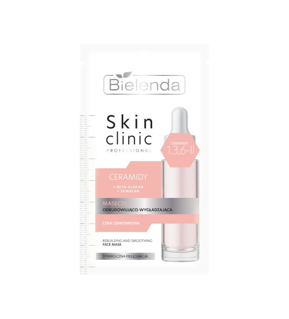 BIELENDA - SKIN CLINIC PROFESSIONAL CERAMIDY maseczka odbudowująco-wygładzająca, 8 g