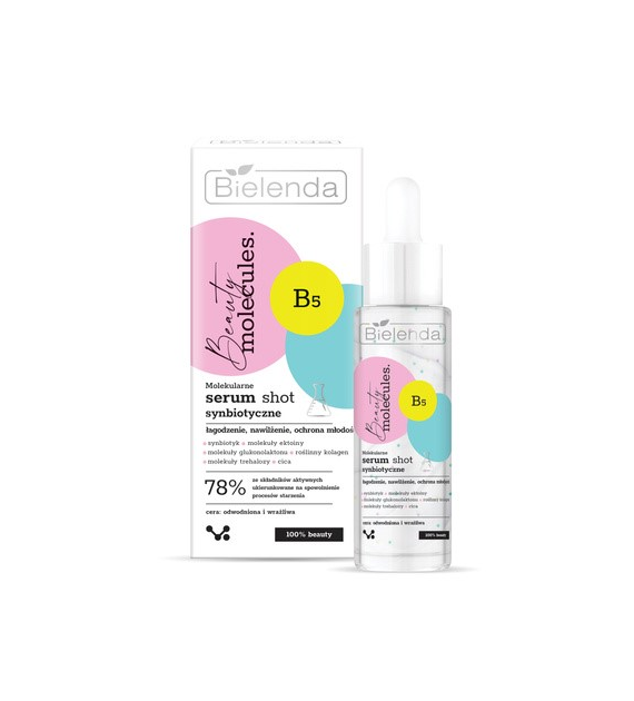 BEAUTY MOLECULES Molekularne synbiotyczne serum shot, 30 g