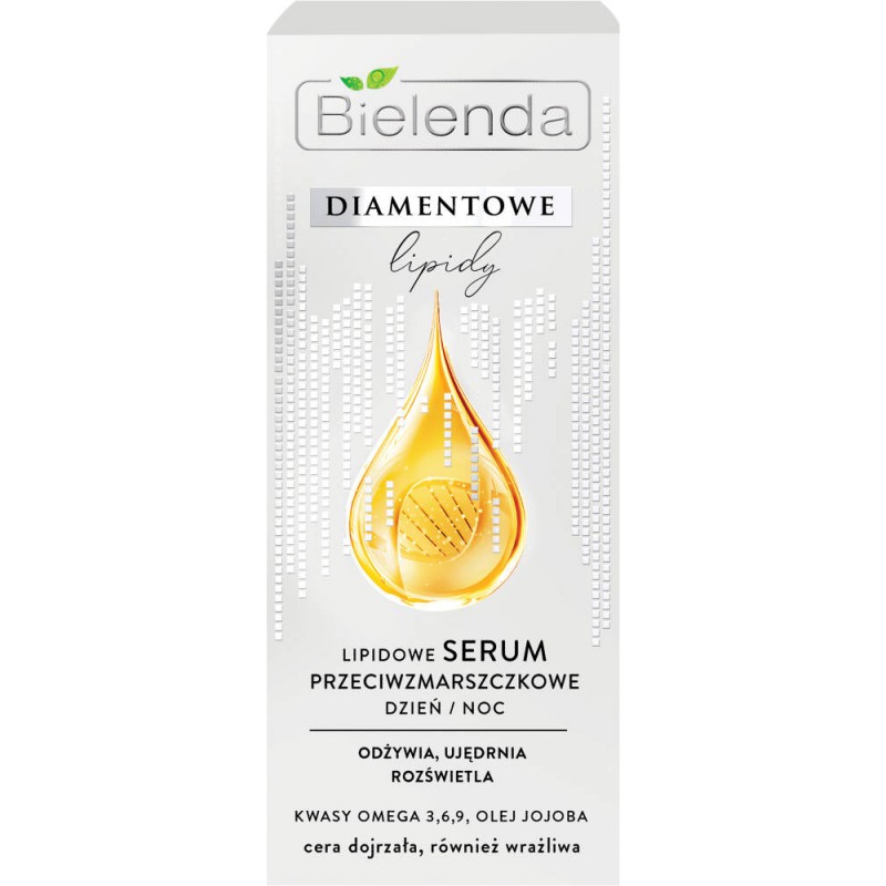 BIELENDA - DIAMENTOWE LIPIDY Lipidowe serum przeciwzmarszczkowe dzień/ noc 30 ml