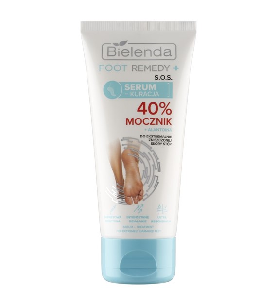 BIELENDA FOOT REMEDY SERUM-KURACJA DO EKSTREMALNIE ZNISZCZONEJ SKÓRY STÓP 50ML 40% MOCZNIK