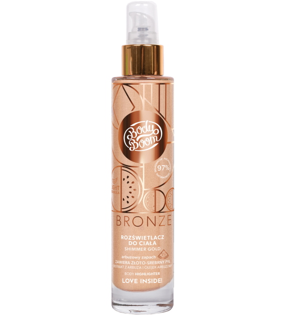 BRONZE BODY BOOM ROZŚWIETLACZ DO CIAŁA 100 ML SHIMMER GOLD