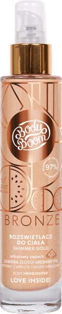 BIELENDA - BRONZING COCO ROZŚWIETLACZ DO CIAŁA 100 ML SHIMMER GOLD