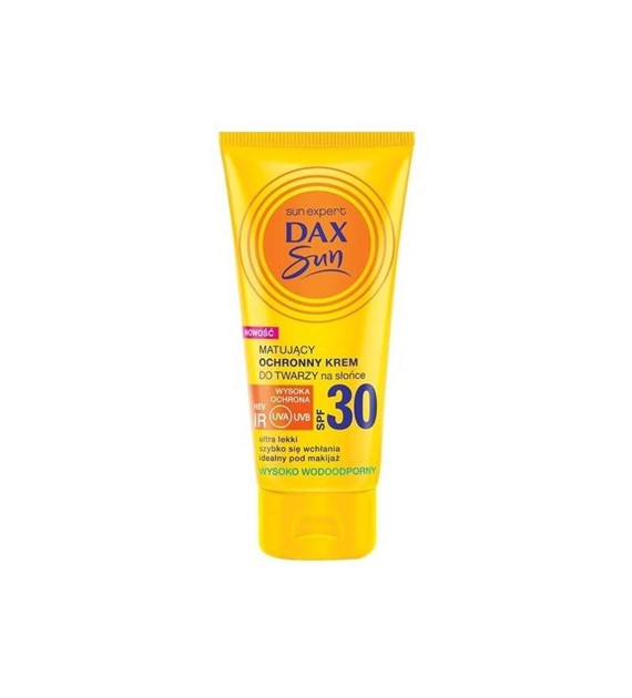DAX SUN Matujący krem ochronny SPF30  / 50 ml
