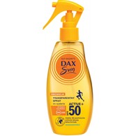 DAX SUN Transparentny spray do opalania SPF50, 200 ml