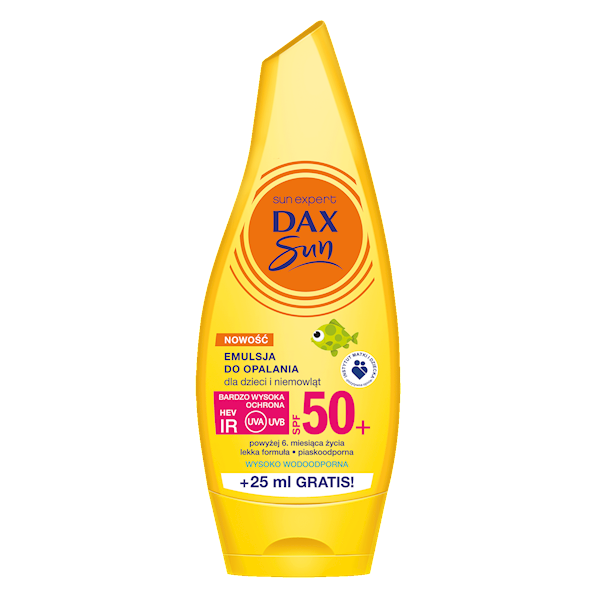 DAX SUN Emulsja do opalania dla dzieci i niemowląt SPF 50+ / 175 ml