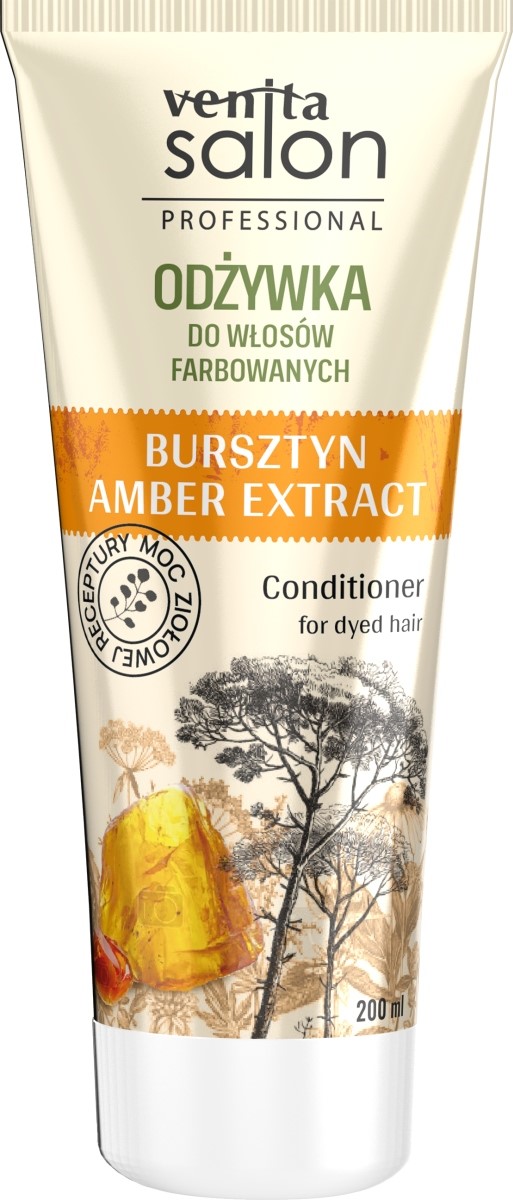VENITA SALON ODŻYWKA DO WŁOSÓW 200ML BURSZTYN FARBOWANE