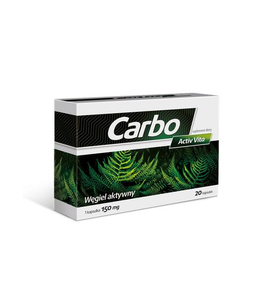 Carbo Activ vita / 20 kapsułek