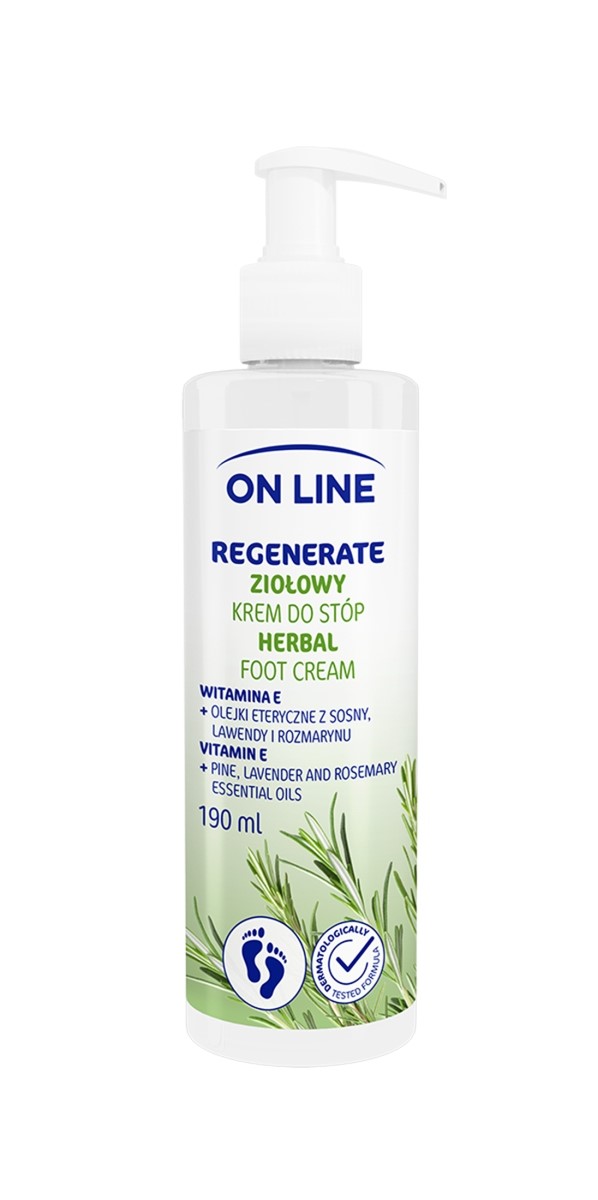 KREM DO STÓP 190ML ZIOŁOWY