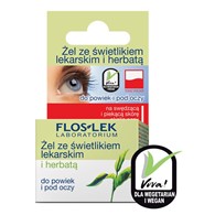 ŻEL ZE ŚWIETLIKIEM LEKARSKIM I HERBATĄ DO POWIEK I POD OCZY  10 g   VEGAN