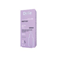 DELIA -   SERUM NA TWARZ SZYJĘ I DEKOLT 30ML PEPTYDY PRZECIWSTARZENIOWE CERA DOJRZAŁA