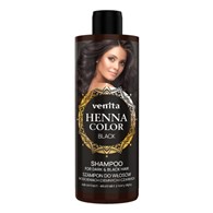 HENNA COLOR SZAMPON DO WŁOSÓW 300ML BLACK CIEMNE,CZARNE