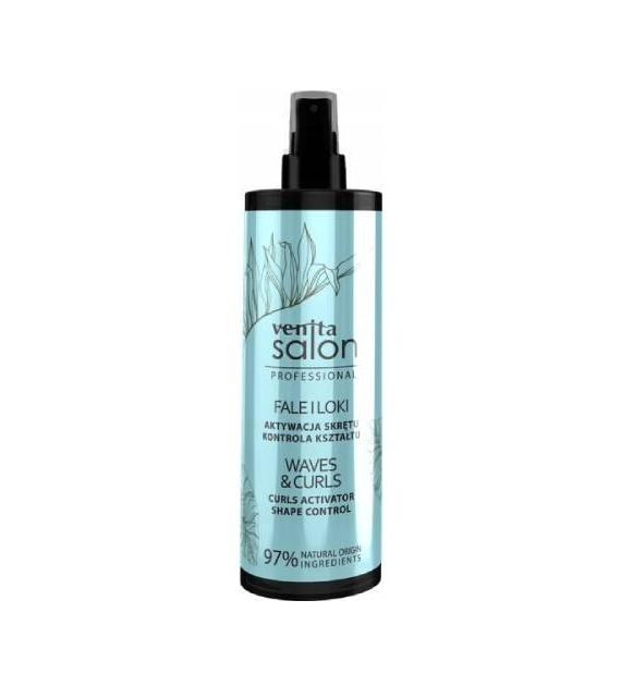 SALON SPRAY DO WŁOSÓW 200ML FALE I LOKI AKTYWACJA SKRĘTU,KONTROLA KSZTAŁTU