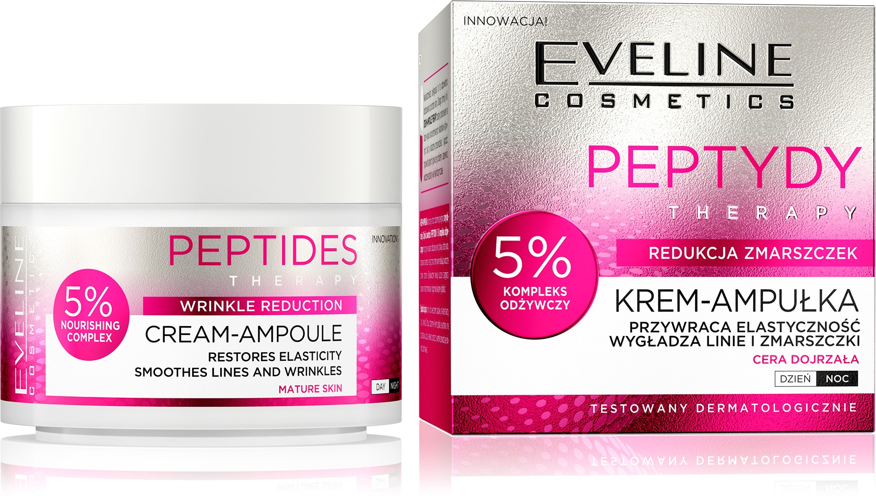 KREM-AMPUŁKA PEPTYDY THERAPY DZIEŃ/NOC 50ML PL/ANG