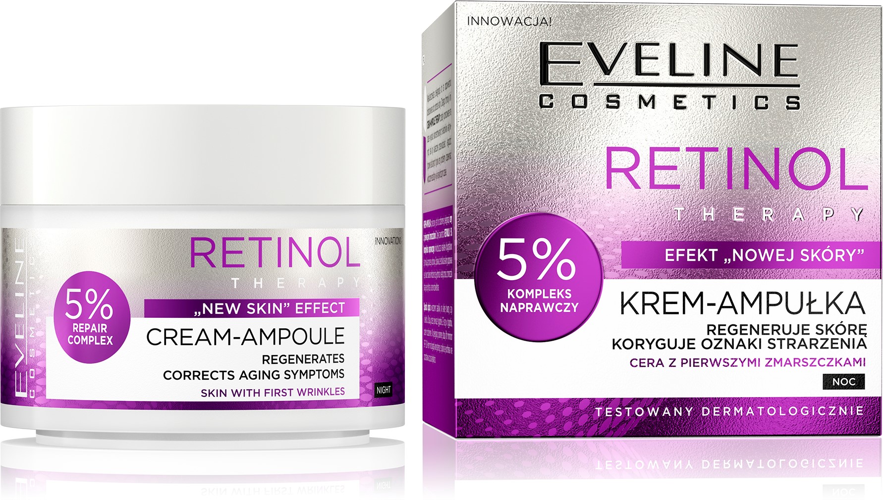 KREM-AMPUŁKA RETINOL THERAPY DZIEŃ/NOC 50ML PL/ANG