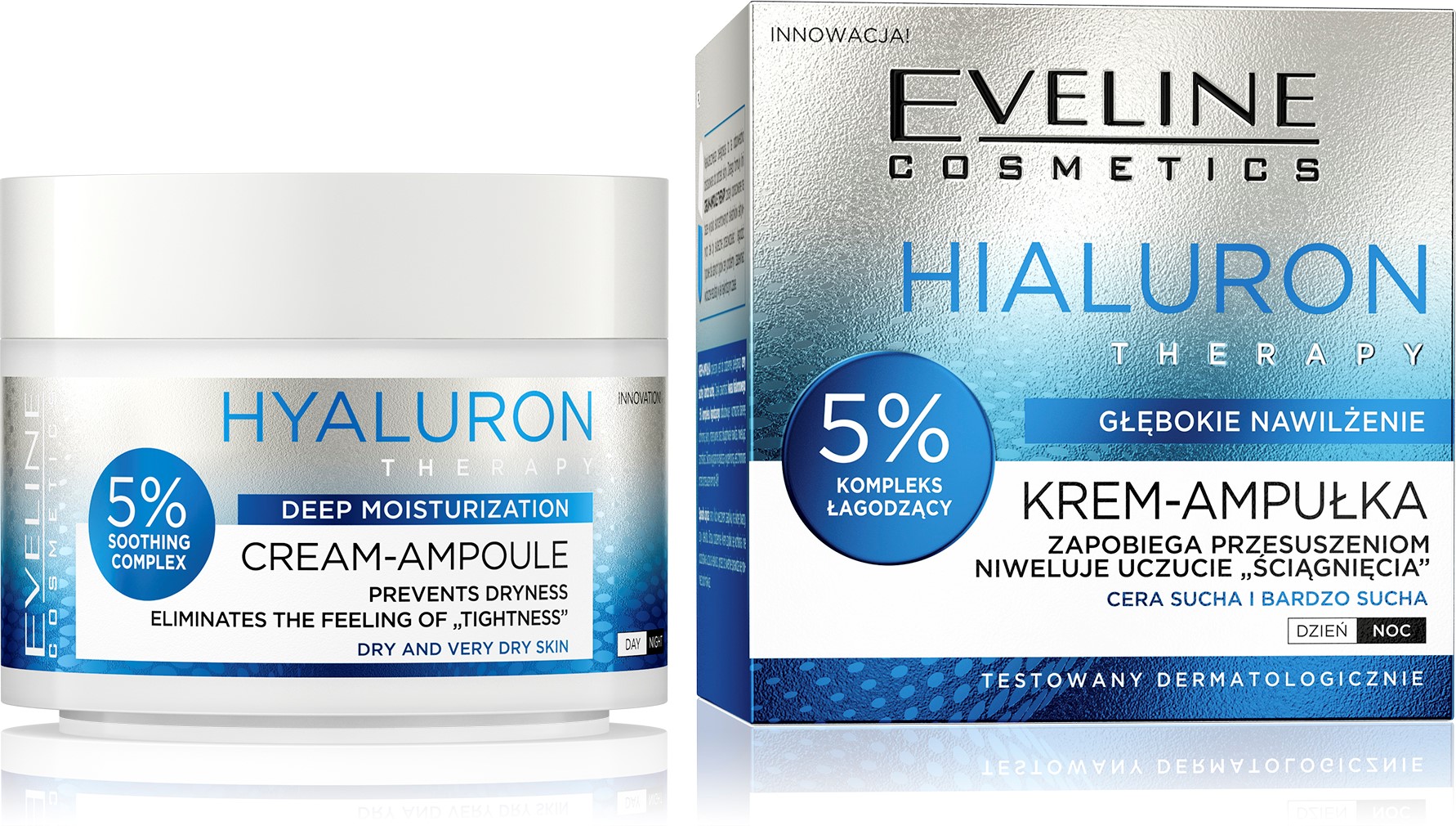 KREM-AMPUŁKA HIALURON THERAPY DZIEŃ/NOC 50ML PL/ANG