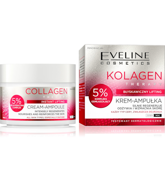 KREM-AMPUŁKA KOLAGEN THERAPY DZIEŃ/NOC 50ML PL/ANG