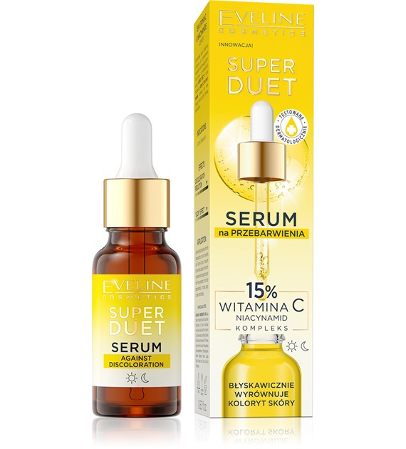 SUPER DUET SERUM NA PRZEBARWIENIA WITAMINA C 18ML