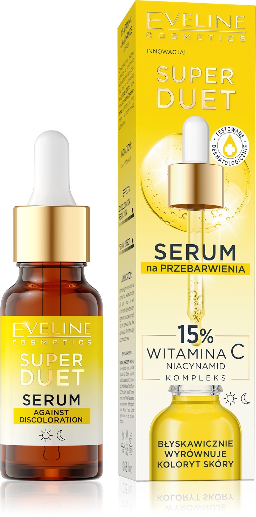 SUPER DUET SERUM NA PRZEBARWIENIA WITAMINA C 18ML