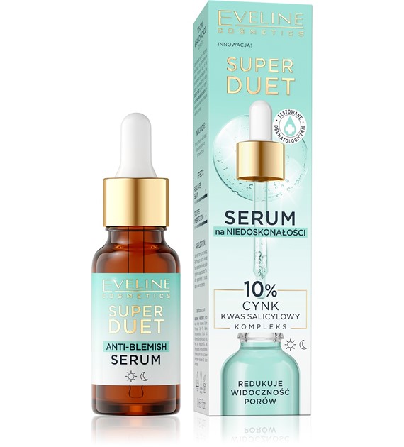 SUPER DUET SERUM NA NIEDOSKONAŁOŚCI CYNK 18ML