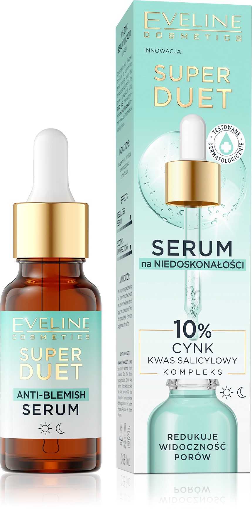 SUPER DUET SERUM NA NIEDOSKONAŁOŚCI CYNK 18ML