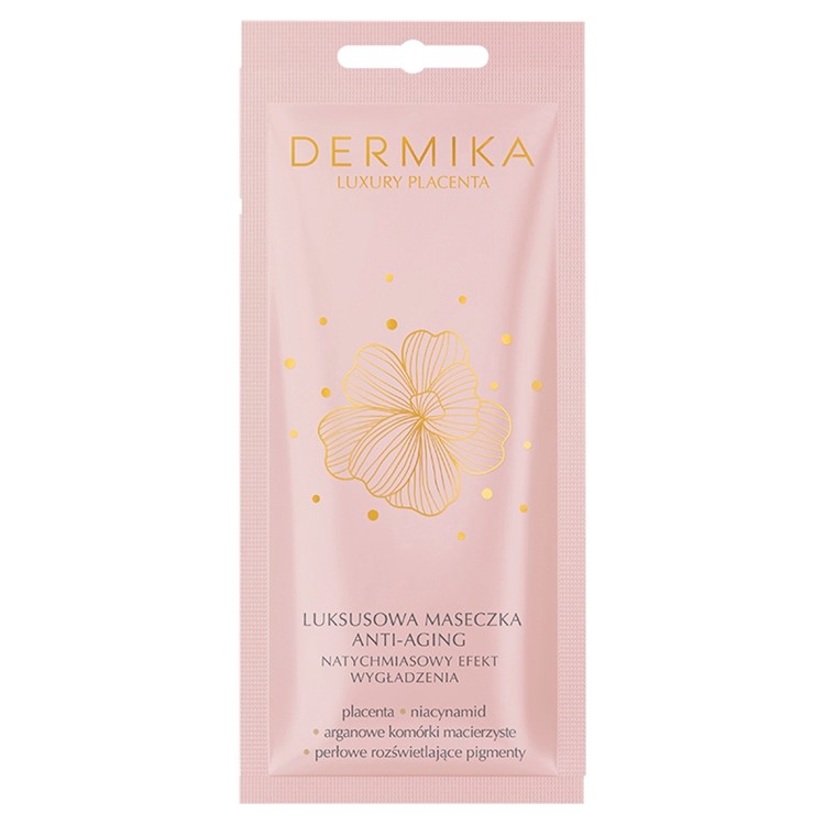 LUXURY PLACENTA MASECZKA DO TWARZY 10ML ANTI-AGING NATYCHMIASTOWY EFEKT WYGŁADZENIA