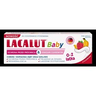 LACALUT PASTA DO ZĘBÓW 55 ML 0-2 BABY MALINOWO-BANANOWA