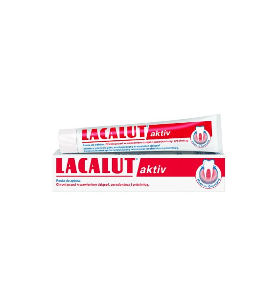 LACALUT PASTA DO ZĘBÓW 75 ML AKTIV